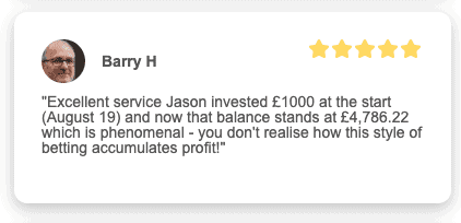 Odds On Winners testimonial mobile 5